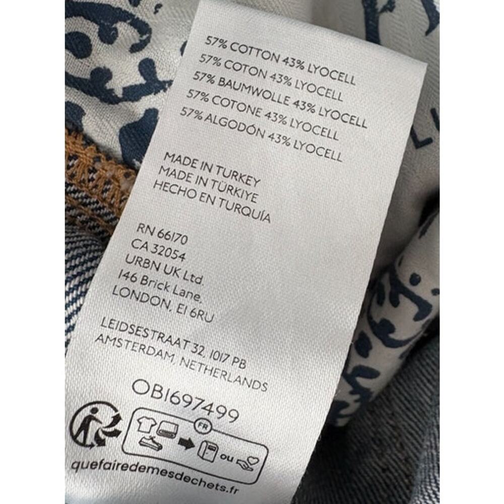 Womens NWOT We The Free Good Luck Mid Rise Barrel Jeans Size 30 - Picture 9 of 9